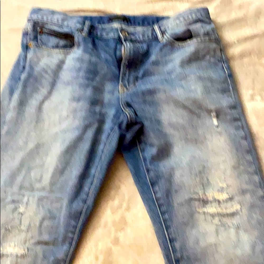 Slim Boyfriend tapered Jeans